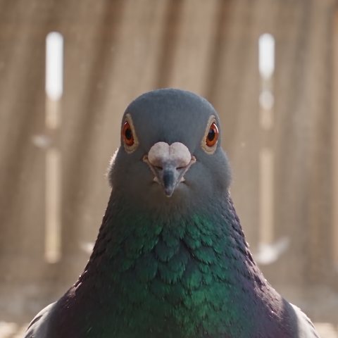 Lord Nelson, the champion racing pigeon